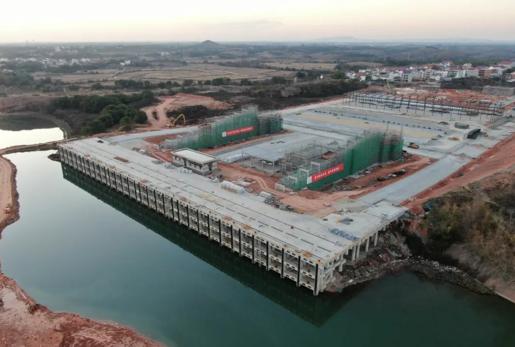 喜報(bào)！鷹潭港貴溪港區(qū)九牛灘作業(yè)區(qū)綜合碼頭一期工程